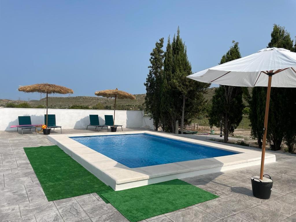 Casa Rural Con Piscina Climatizada Y Barbacoa A 10 Km De Alicante Y Playas, 3000 M2 De Terreno Elche Exterior foto