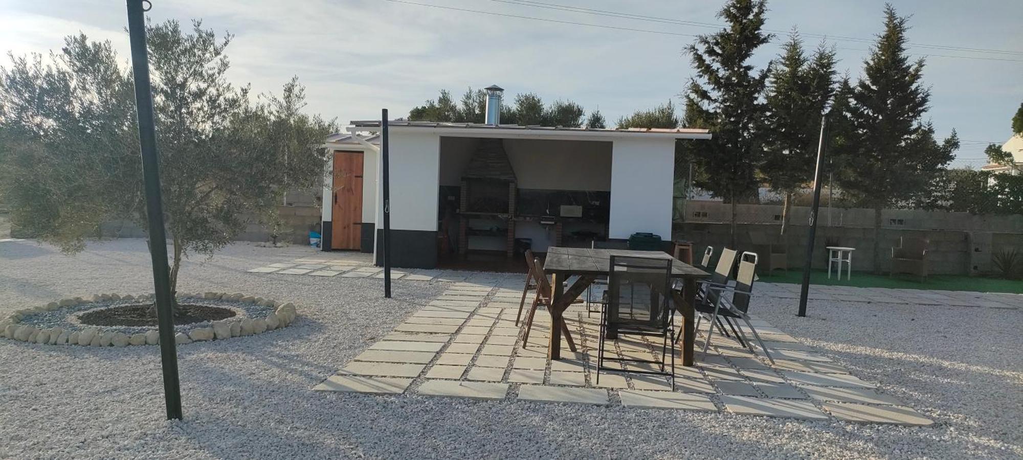 Casa Rural Con Piscina Climatizada Y Barbacoa A 10 Km De Alicante Y Playas, 3000 M2 De Terreno Elche Exterior foto