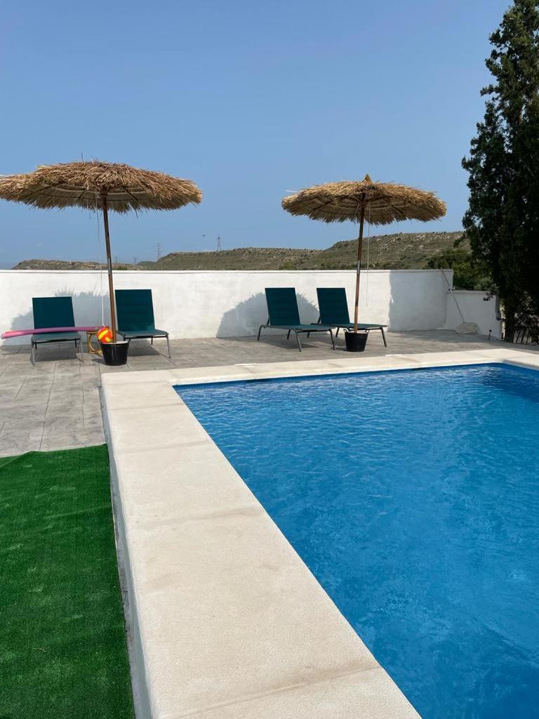 Casa Rural Con Piscina Climatizada Y Barbacoa A 10 Km De Alicante Y Playas, 3000 M2 De Terreno Elche Exterior foto