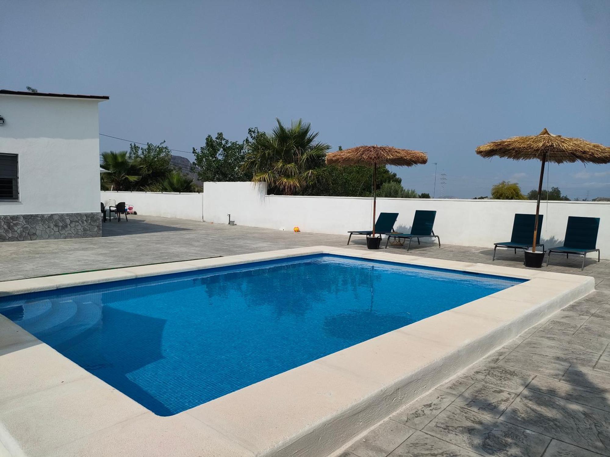 Casa Rural Con Piscina Climatizada Y Barbacoa A 10 Km De Alicante Y Playas, 3000 M2 De Terreno Elche Exterior foto